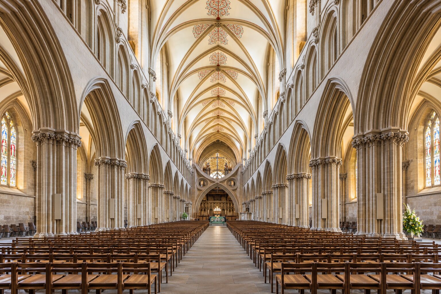 Wells Cathedral — interior